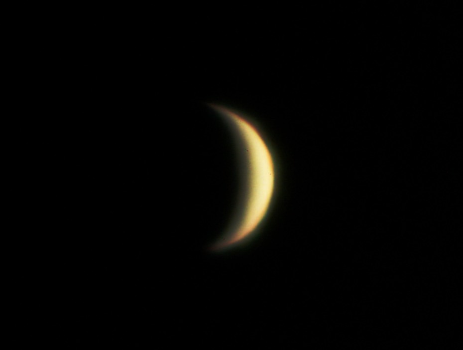 三日月形の金星