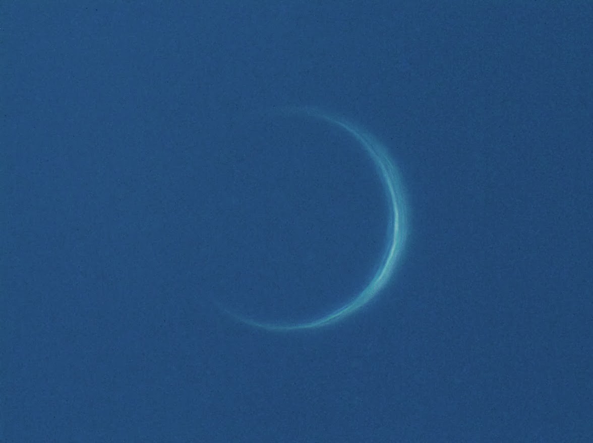 内合直前の細い金星（2004年）