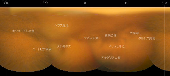 火星展開図