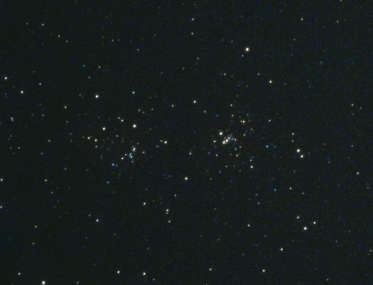二重星団（散開星団・ペルセウス座）
