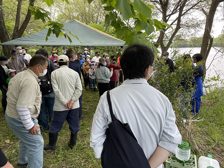 川漁師さんと、川漁師ファンクラブのみなさん